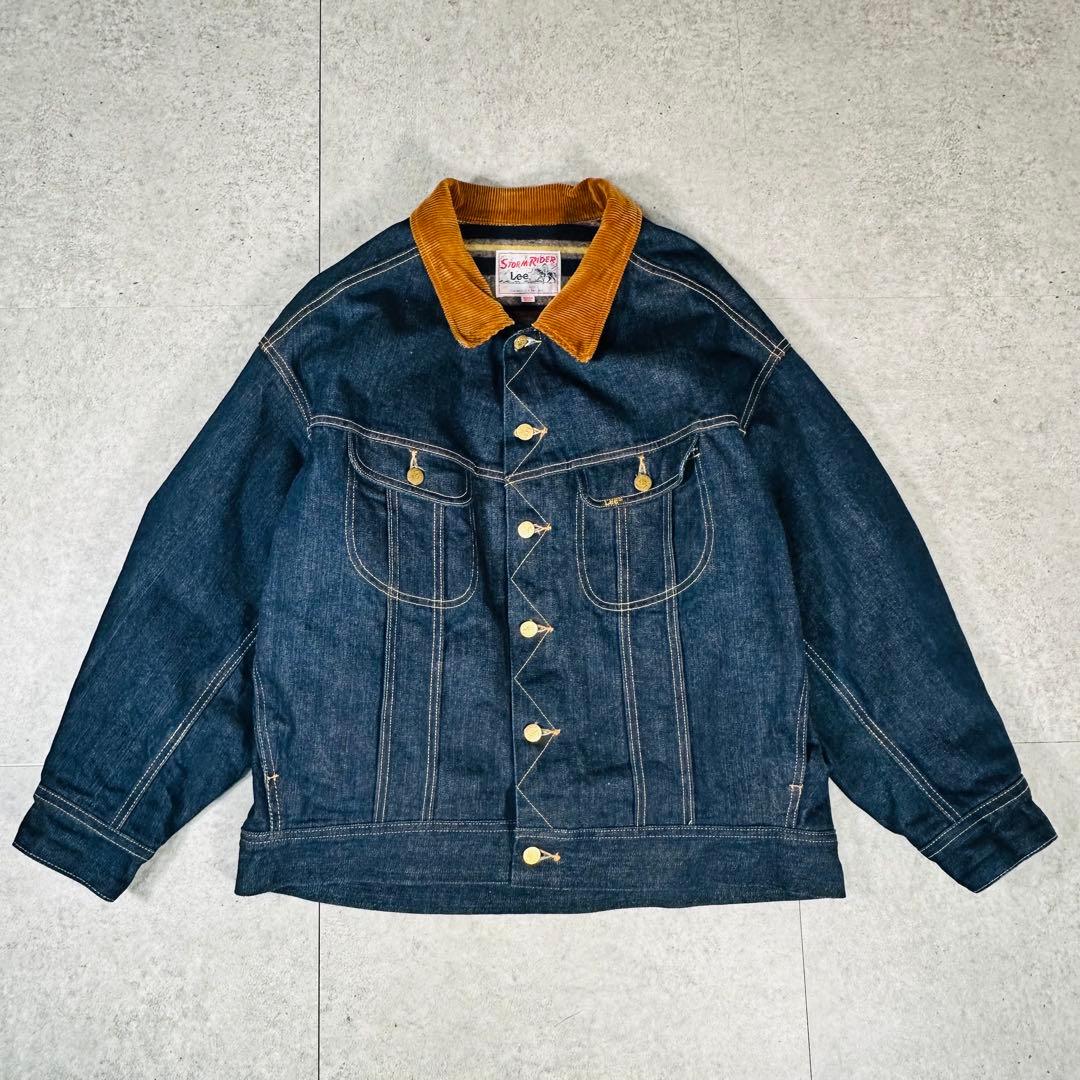 Lee リー スーパーサイズド ストームライダー ボア デニムジャケット S