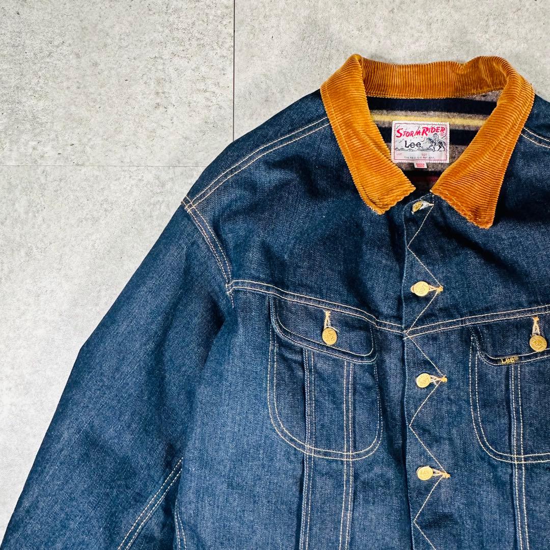 Lee リー スーパーサイズド ストームライダー ボア デニムジャケット S