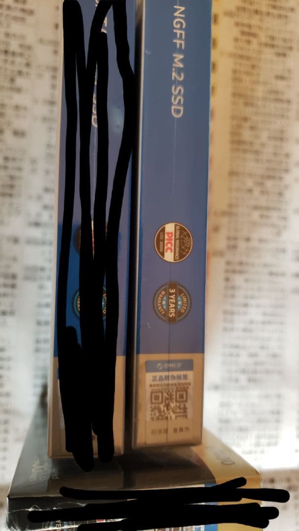 メーカー3年保証 ORICO 2242 NGFF M.2 SSD 1TB