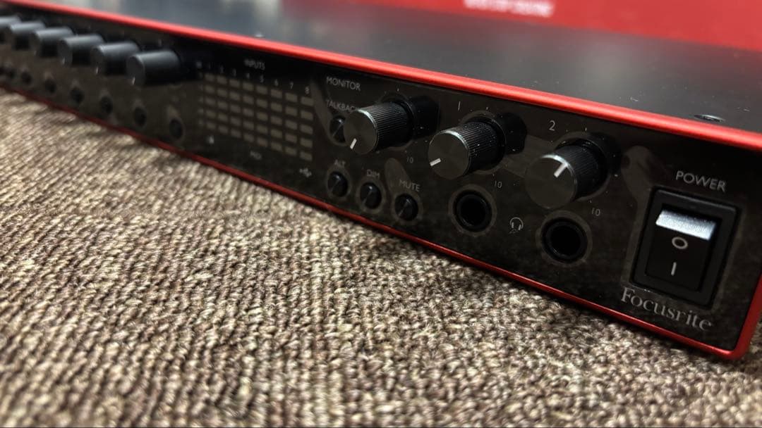 Focusrite Scarlett 18i20 (gen.3)USBオーディオ