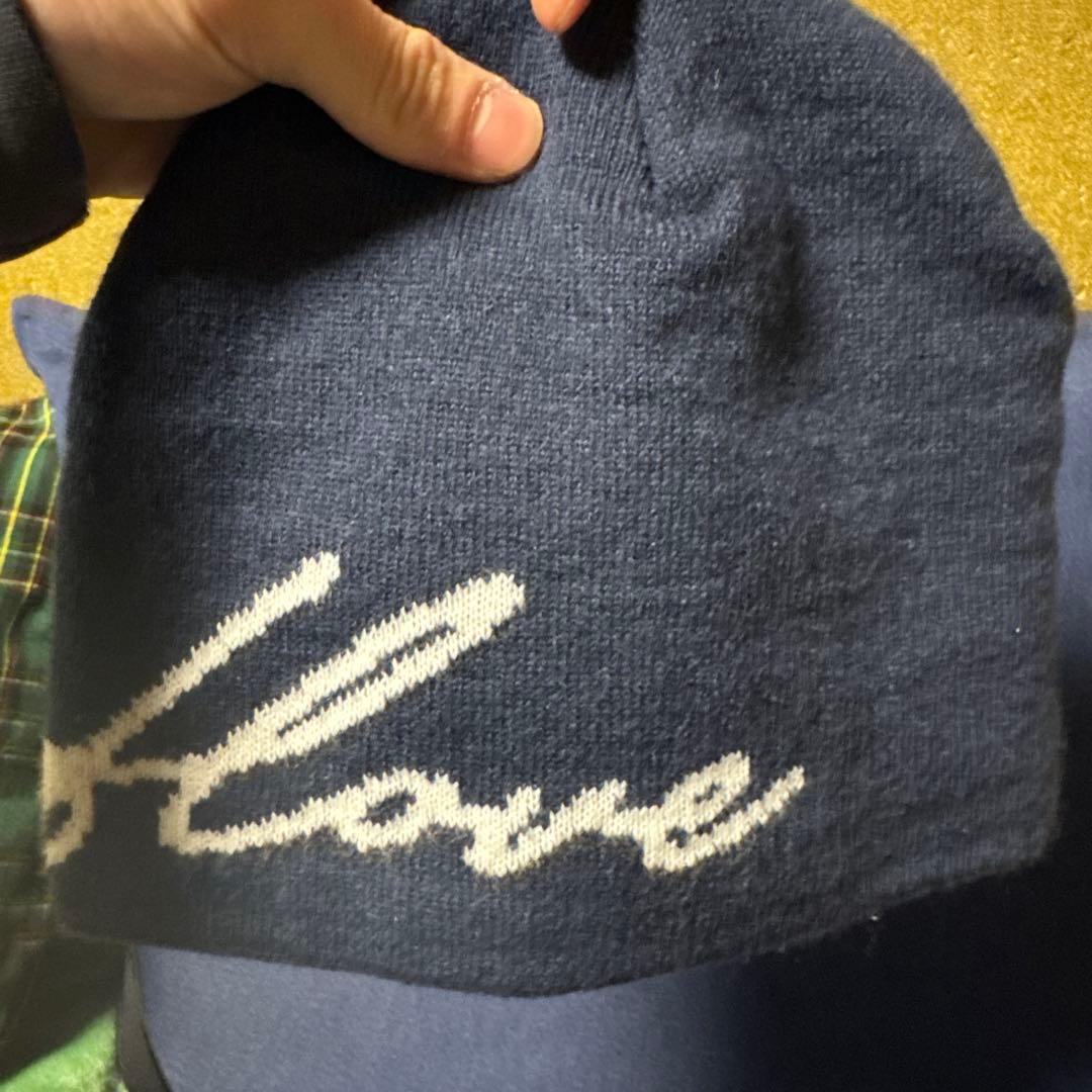 正規品　yosea wave motion sea of love ビーニー