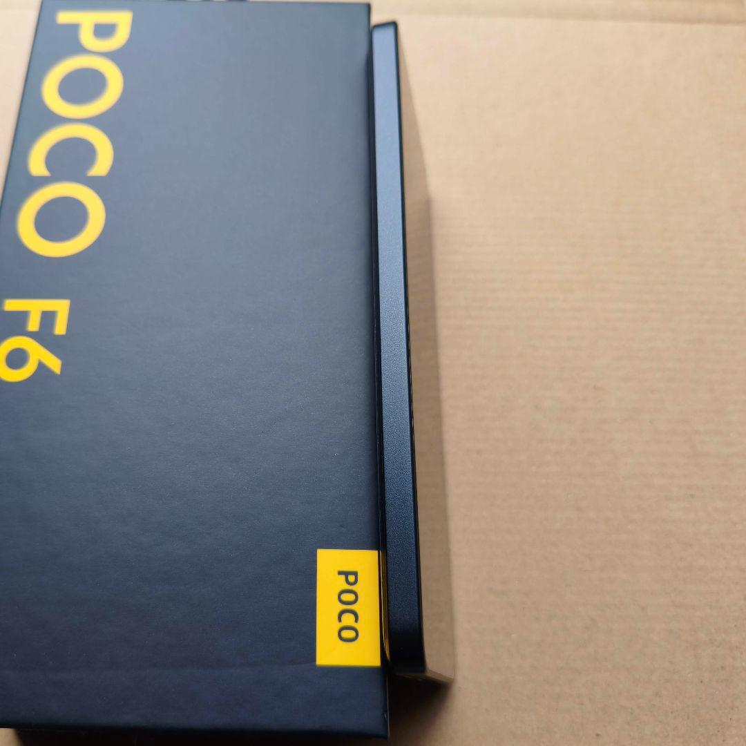 POCO F6 SIMフリー 8GB/256GB ブラック グローバル版