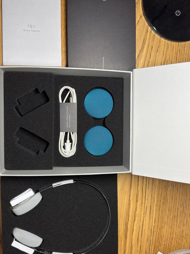 km5 Hp1 ワイヤレスヘッドホン ホワイト