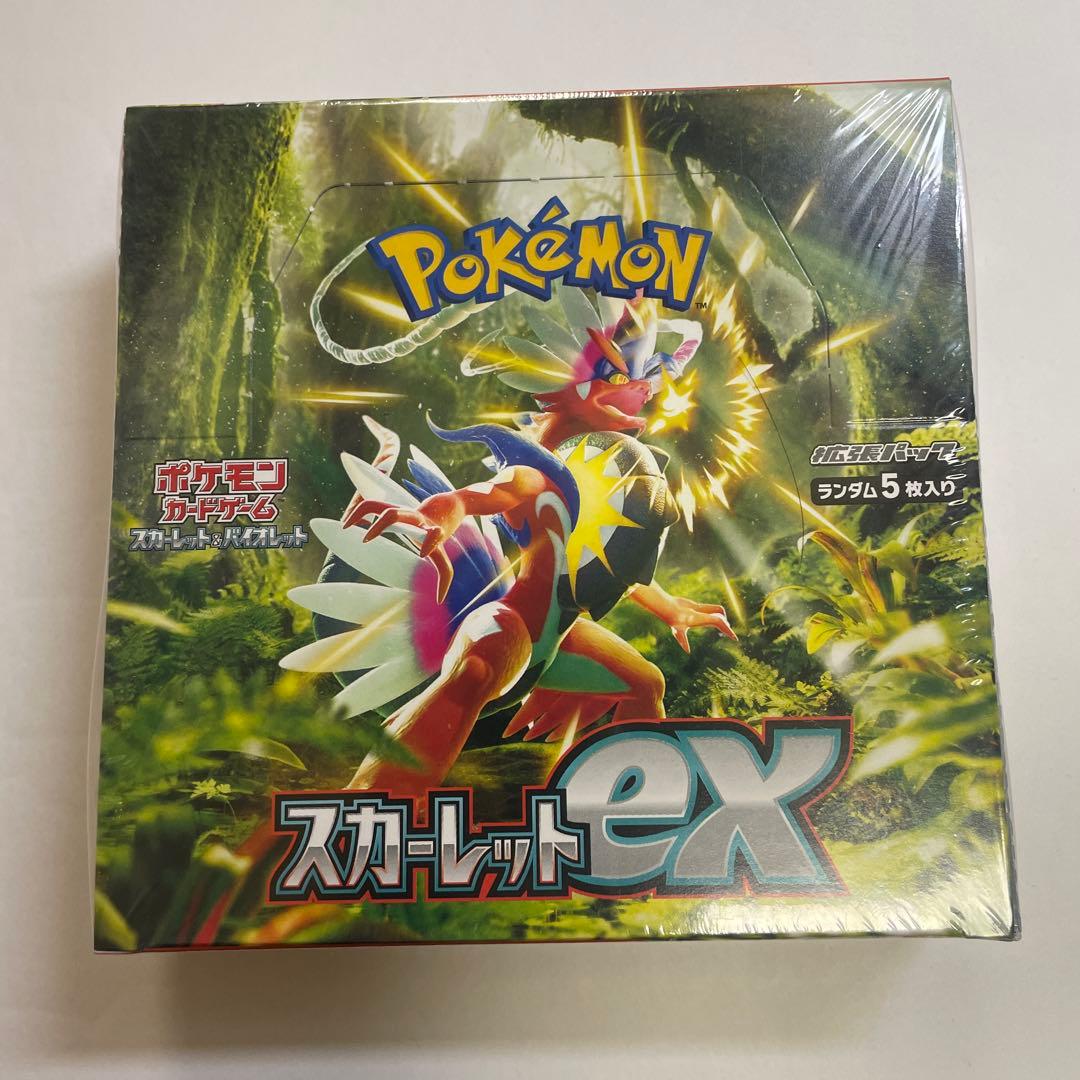 ポケモンカード　スカーレットex ボックス　シュリンク付き