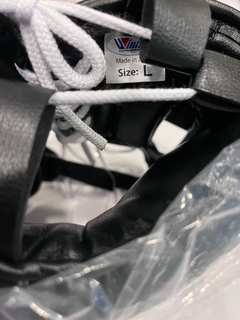 WinningフルフェイスヘッドギアLサイズ黒新品未使用正規品本日最終値下❗️