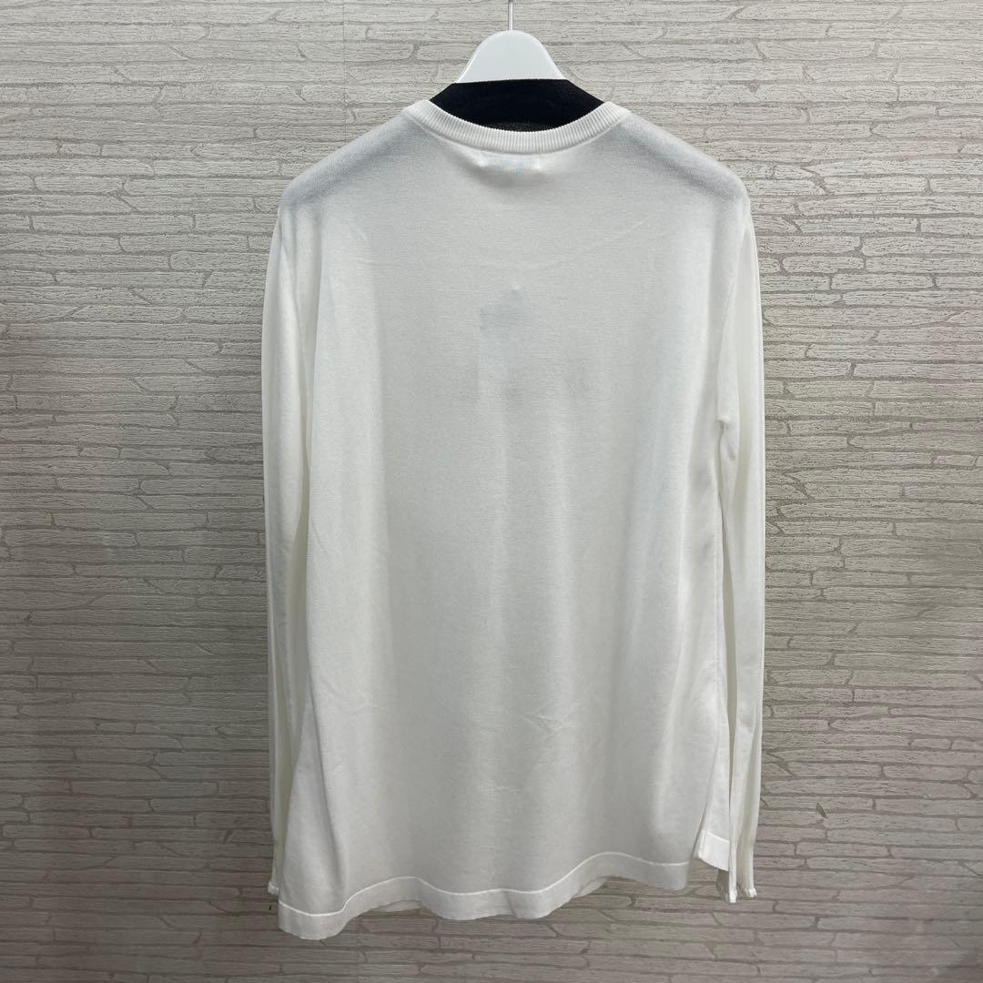 PICONE 刺繍ロゴ 長袖Tシャツ サイズM