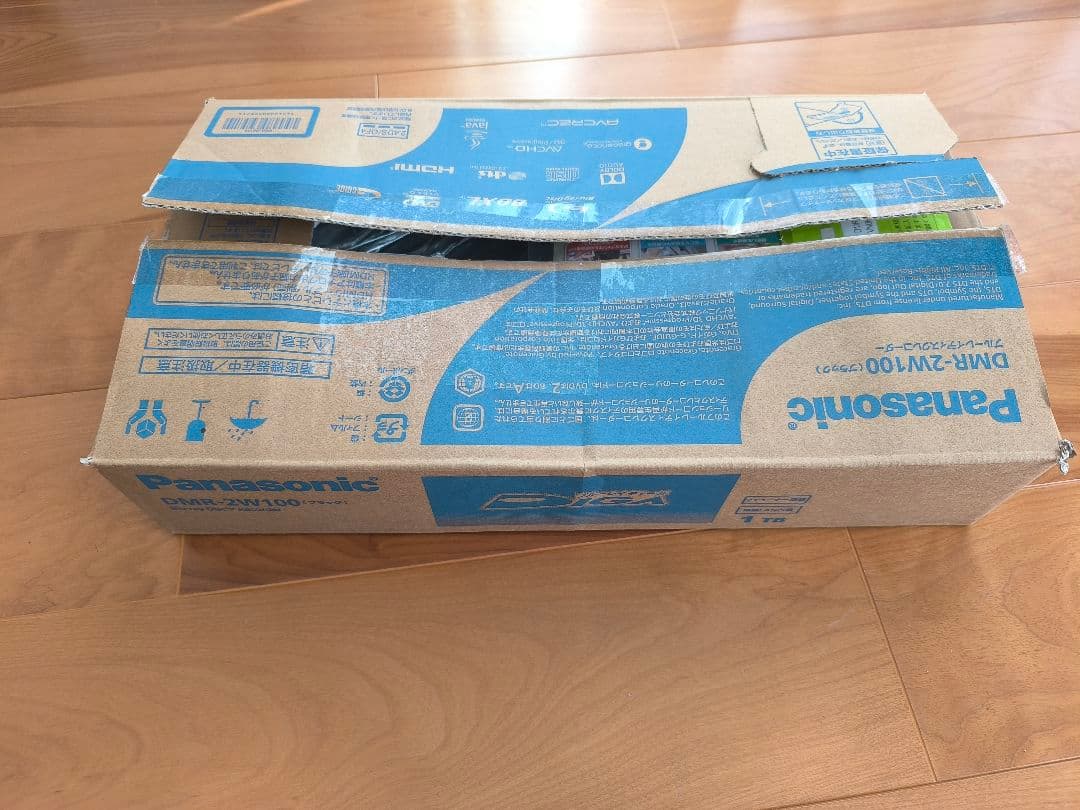 DMR-2W100 Panasonic ブルーレイレコーダ 録画機能は未使用