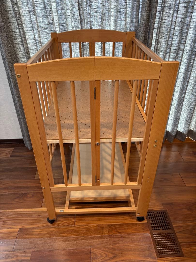 スリーピー　日本製 ベビーベッド 「ミニ ワンタッチハイベッド プチ」