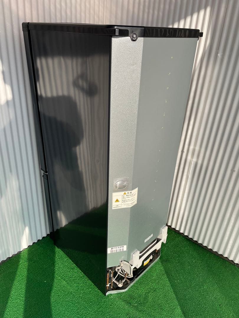 962 三菱 2ドア冷蔵庫 146L ブラック 自動霜取り 一人暮らし 単身