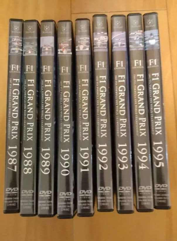F1 LEGENDS F1 GRAND PRIX 1987〜1995 DVD