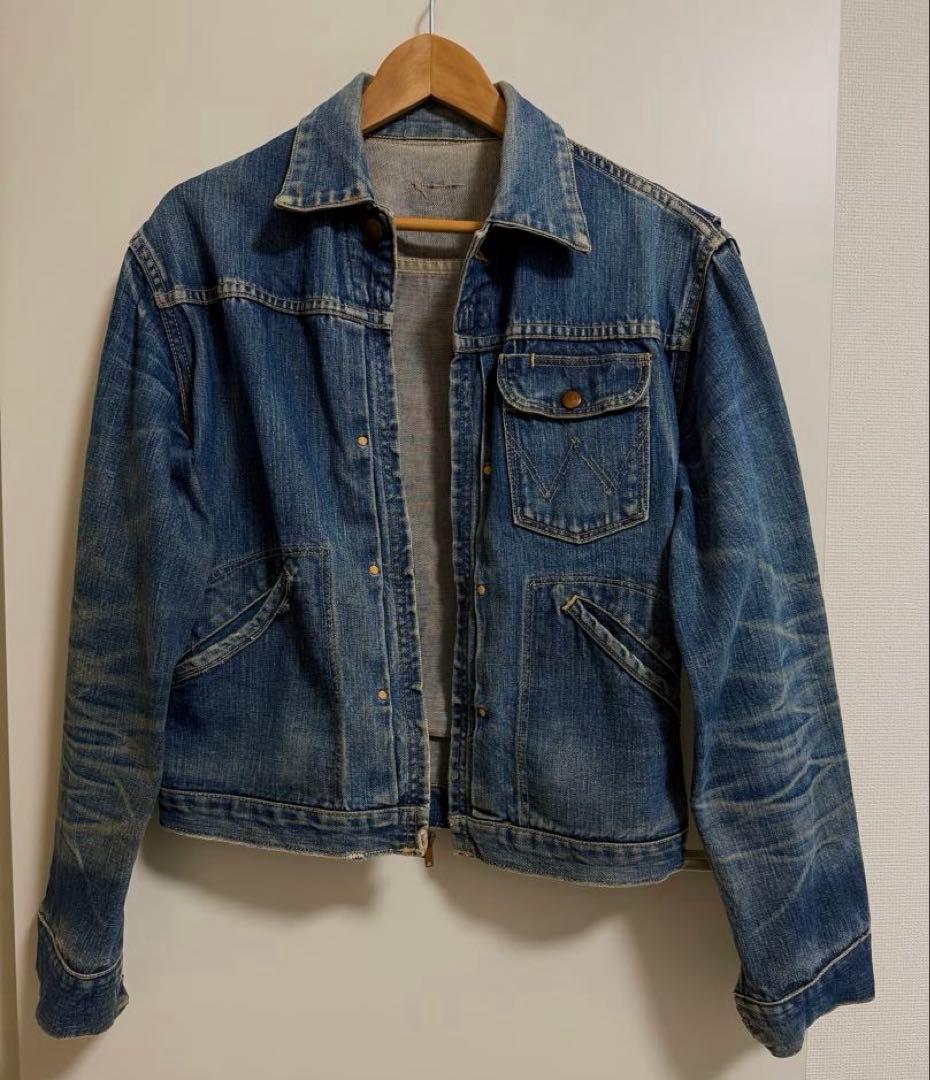 Wrangler 50's 11MJZ denim jacket ハチノス 42