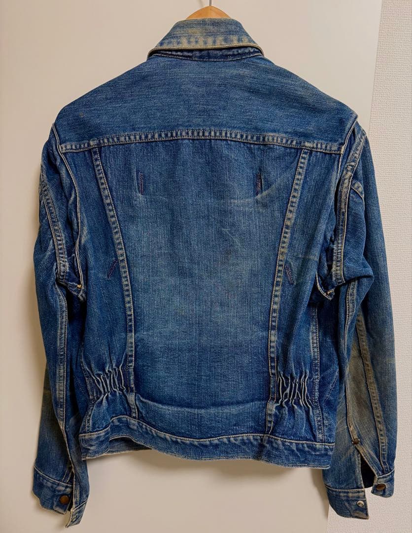 Wrangler 50's 11MJZ denim jacket ハチノス 42