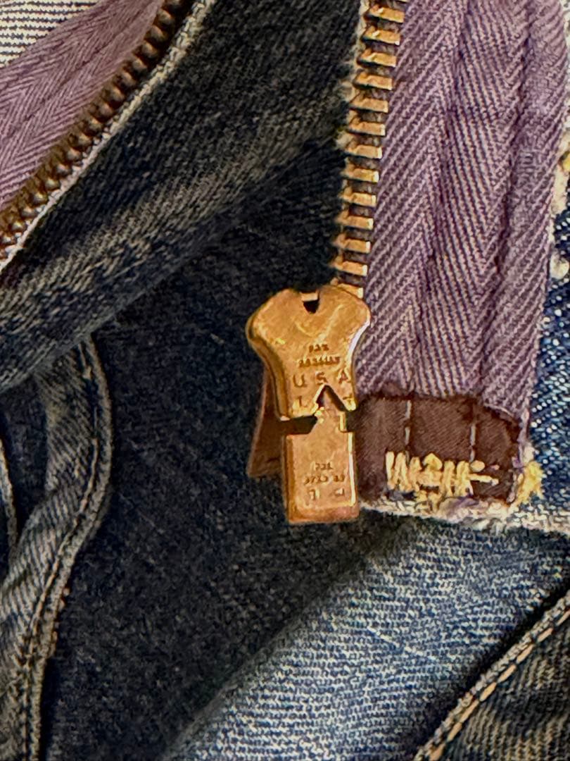 Wrangler 50's 11MJZ denim jacket ハチノス 42