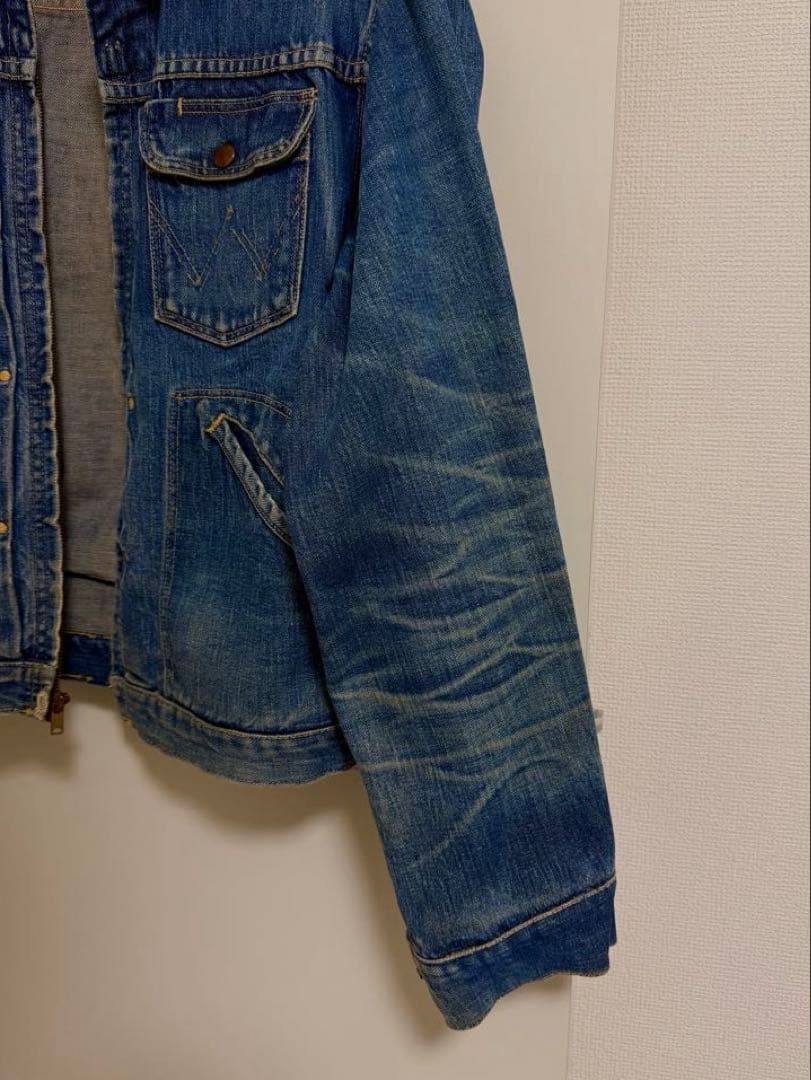 Wrangler 50's 11MJZ denim jacket ハチノス 42