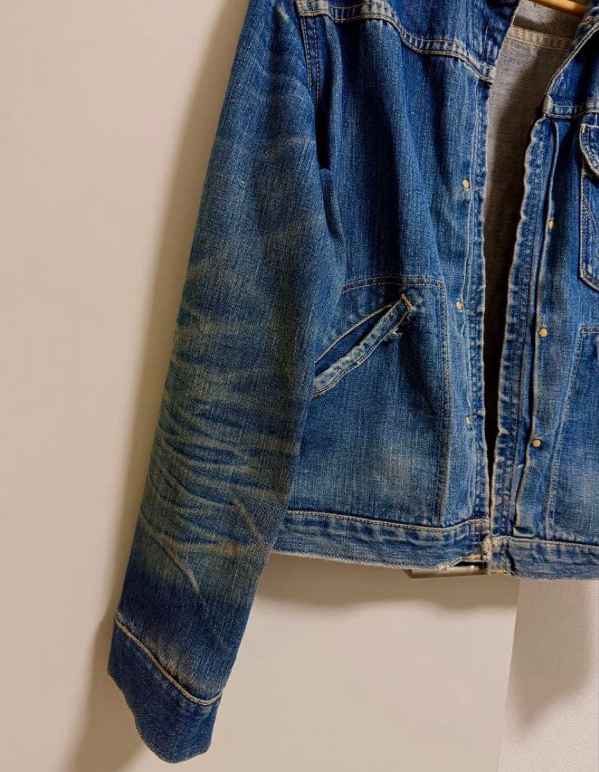 Wrangler 50's 11MJZ denim jacket ハチノス 42