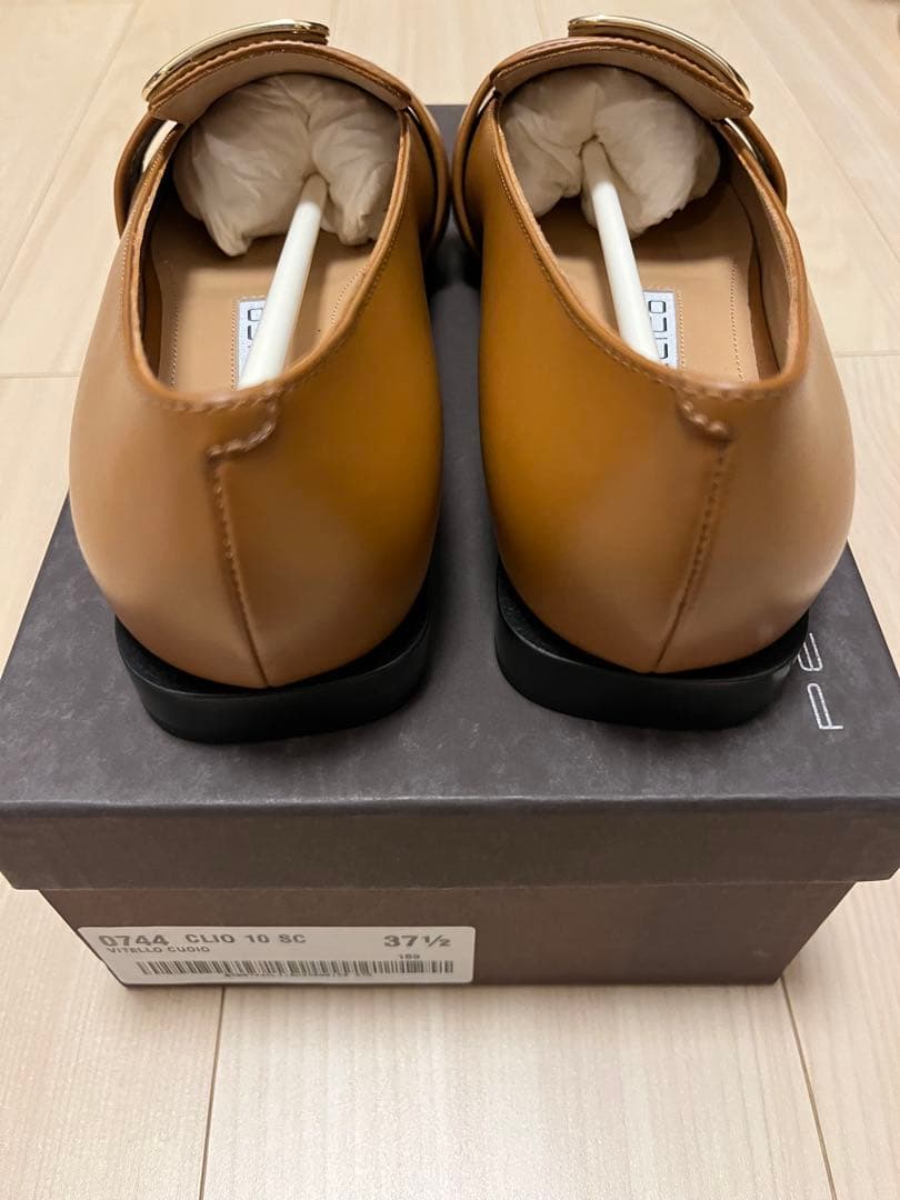 新品未使用　PELLICO CLIO 10 SC ローファー　ブラウン レザー