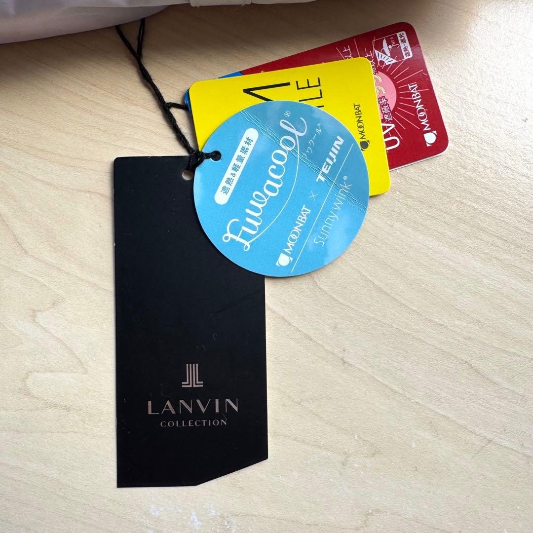 ★新品★ランバンコレクション　晴雨兼用　日傘　楽折　１級遮光　遮熱　軽量　バラ