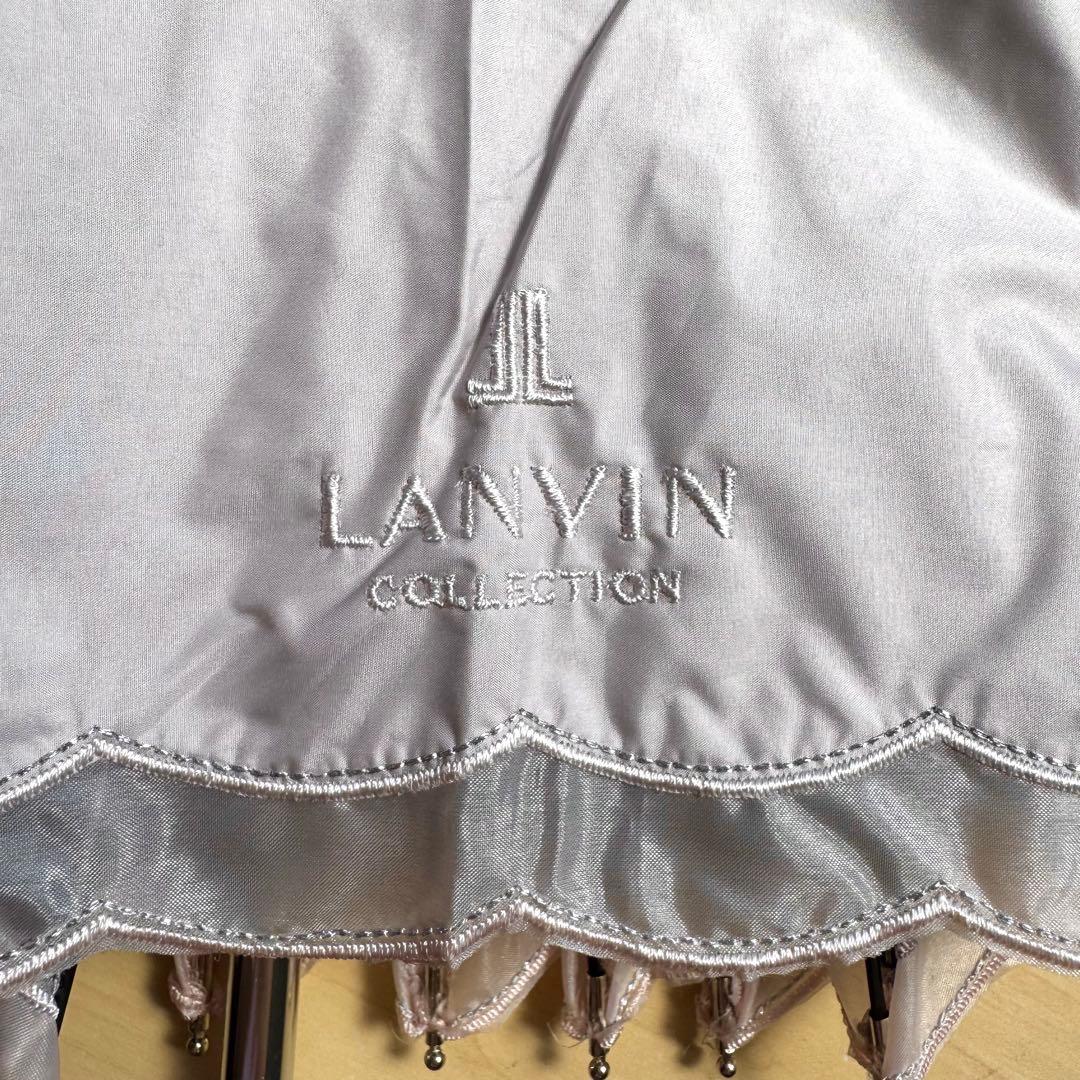 ★新品★ランバンコレクション　晴雨兼用　日傘　楽折　１級遮光　遮熱　軽量　バラ