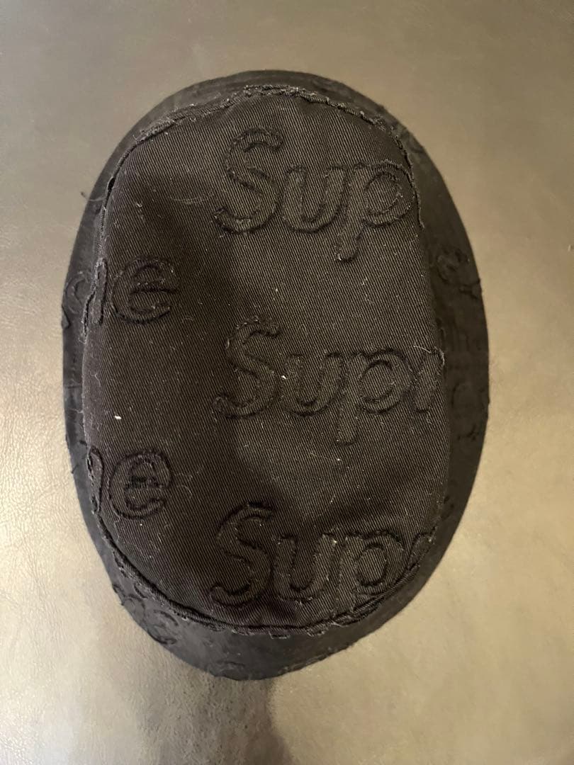 帽子 supreme Lasered Twill Crusher Tan