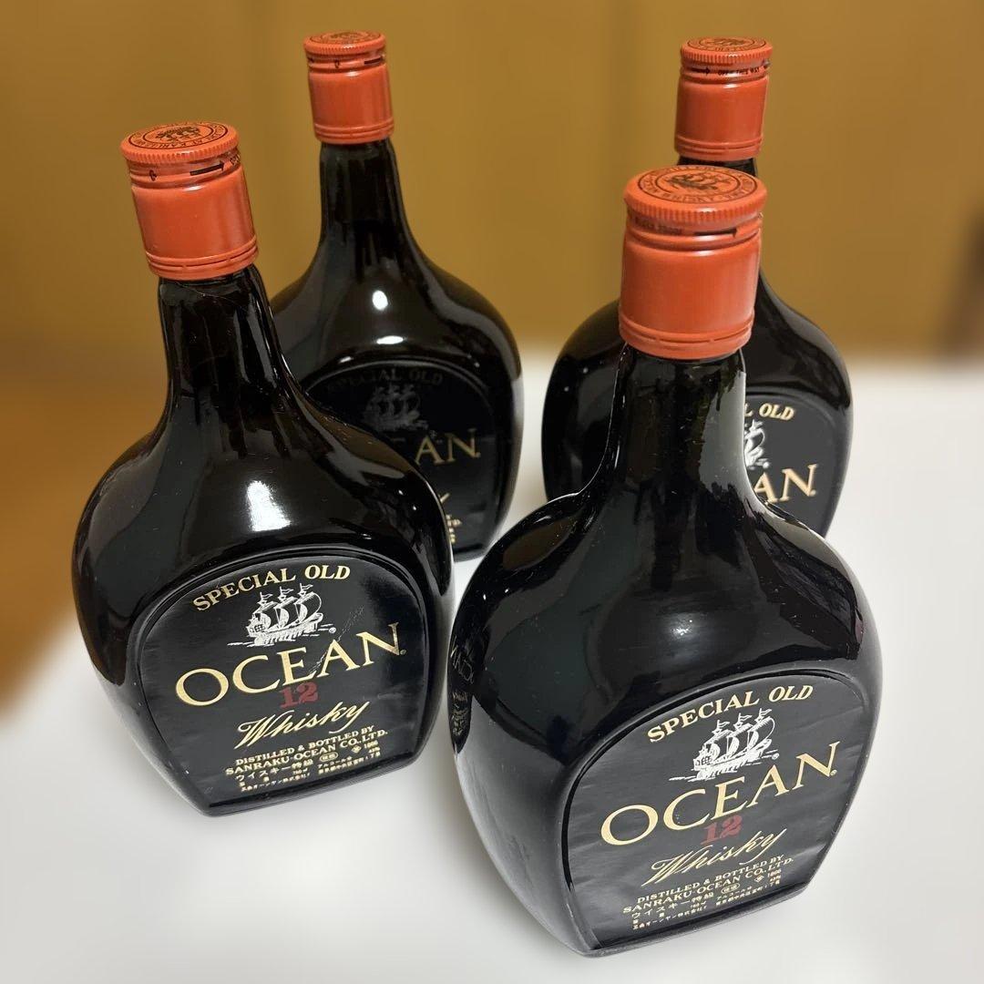 古酒SPECIAL OLD OCEAN 12年 ウイスキー 4本セット❗️