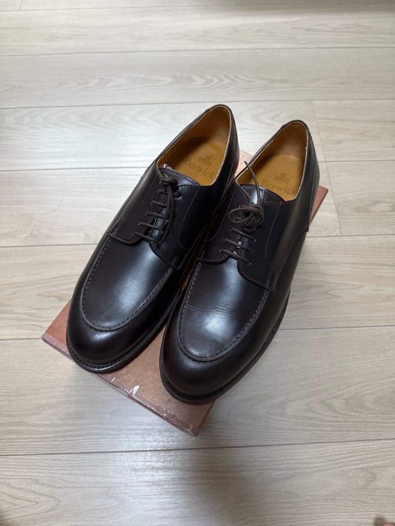 berwick 1707 4945 レースアップシューズ　10 1/2