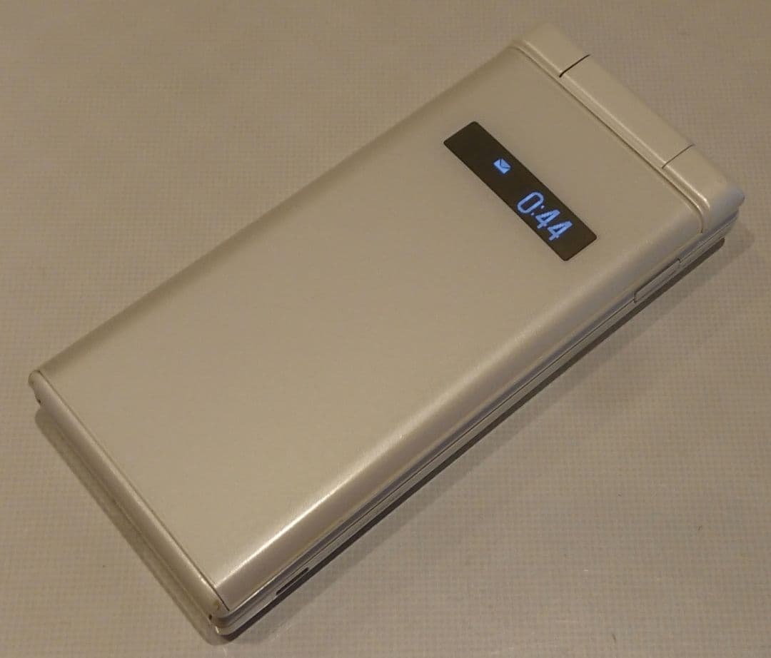 充電器セット 美品 SIMロック解除可 ソフトバンク 701KC ガラケー