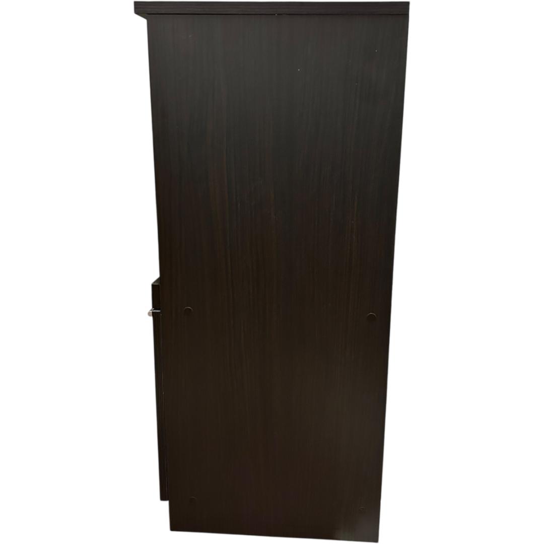 ニトリ キッチン収納キャビネット 電子レンジ台 ダークブラウン