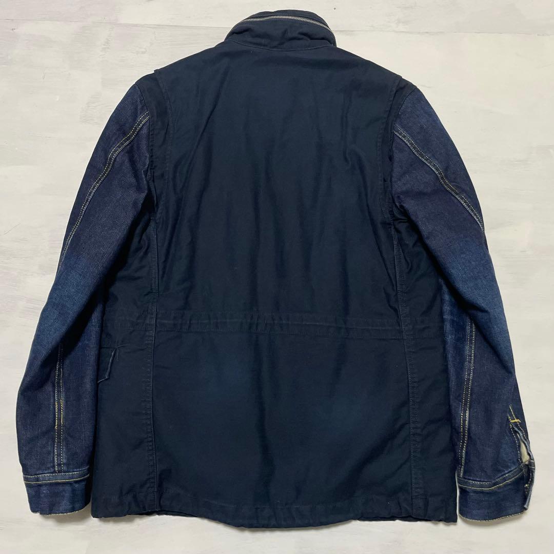 ALPHA LEE STORM RIDER M-65 デニム ジャケット