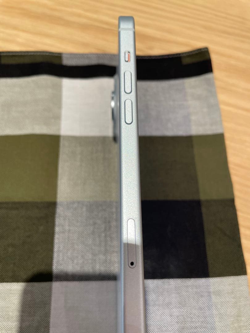 iphone15plus 128g ブルー SIMフリー バッテリー容量90%