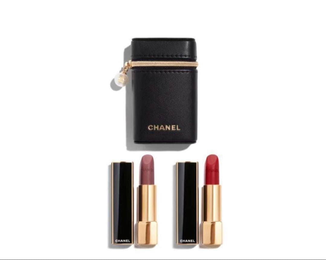 ルージュ アリュール ヴェルヴェット レ ペルル セット2