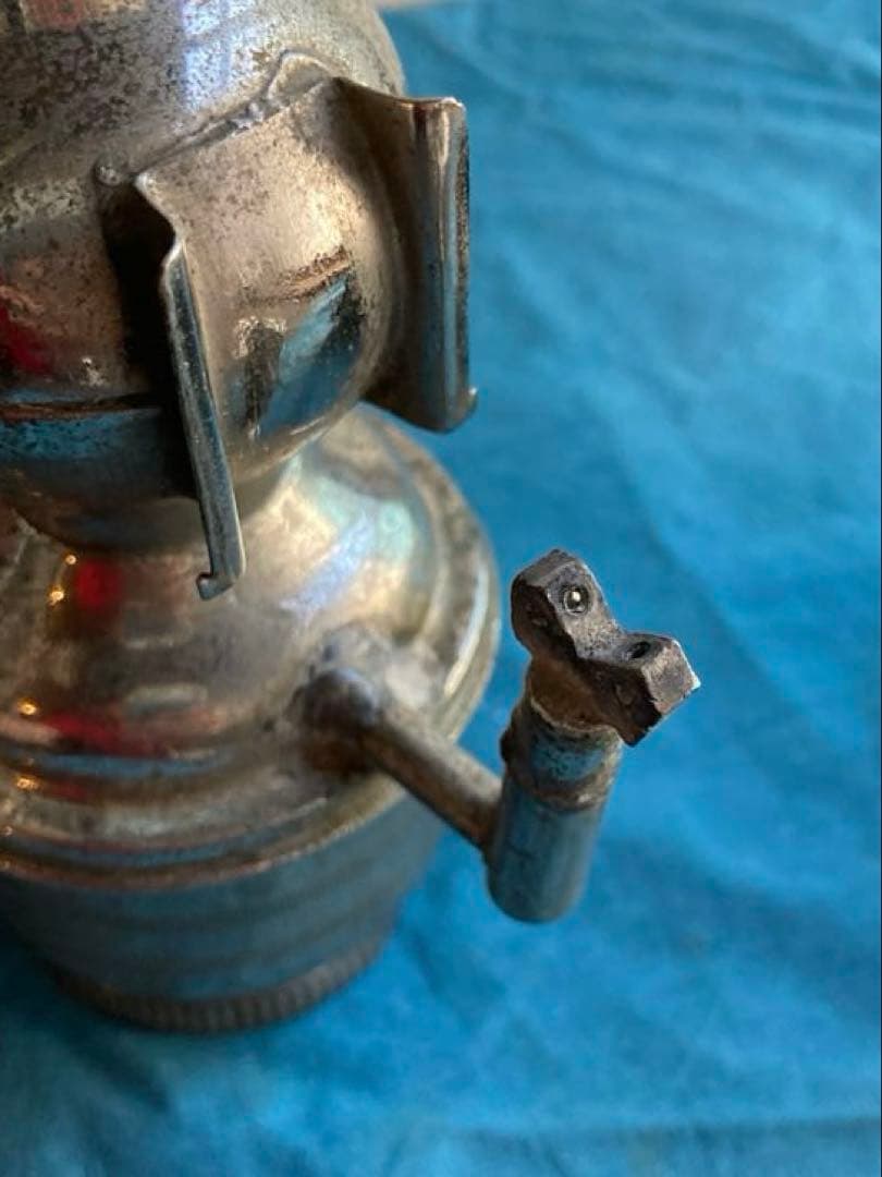 古道具　戦前　カーバイトランプ　アセチレンランプ　自転車用