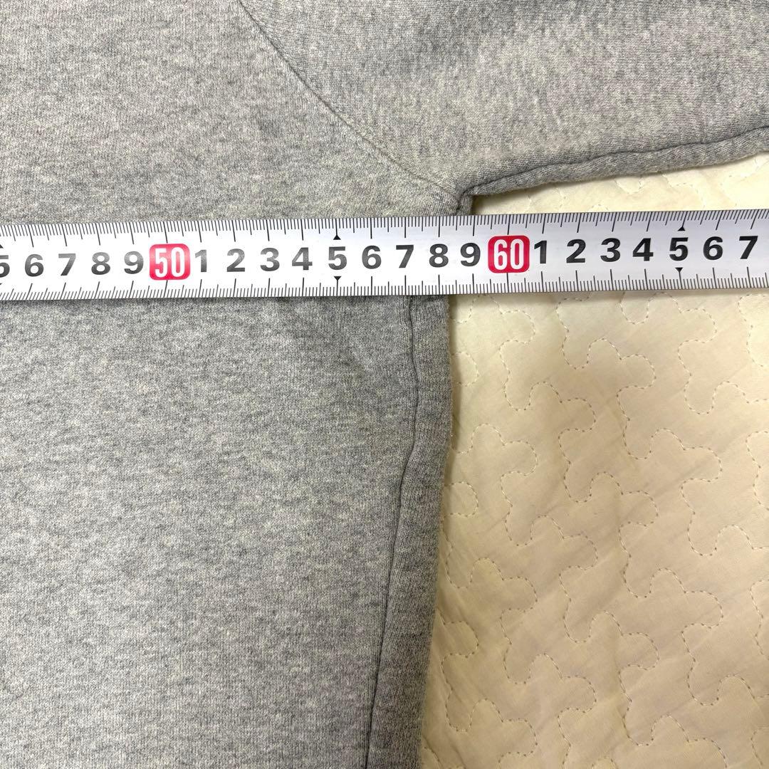 MAISON KITSUNÉ グレー クルーネック トレーナー メゾンキツネ Ｌ