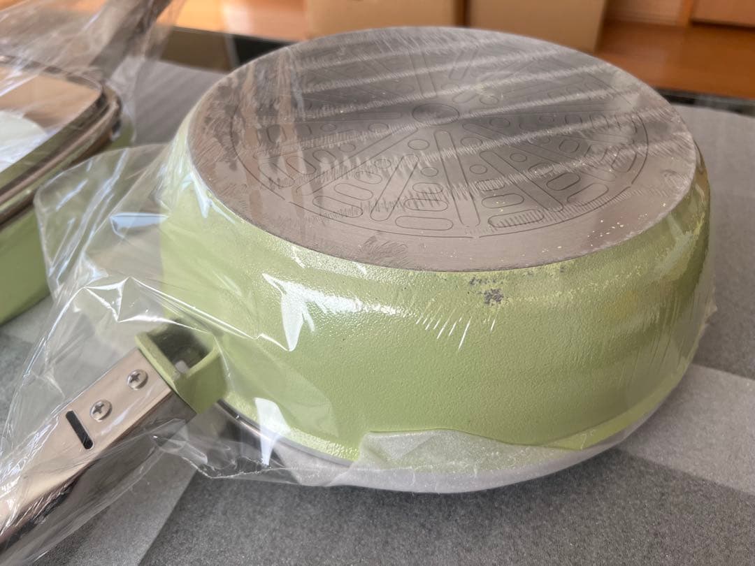 アサヒ軽金属 ガラス蓋付きオールパン 2個セット