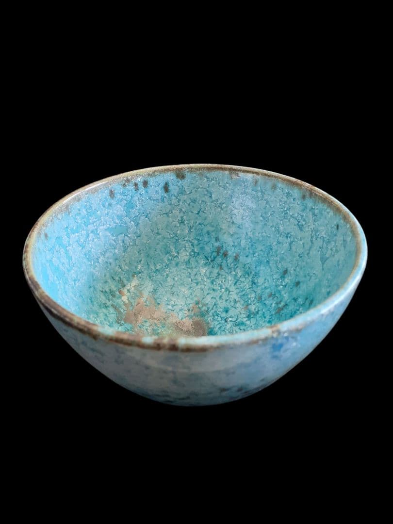 中尾哲彰作　春銀河　茶碗