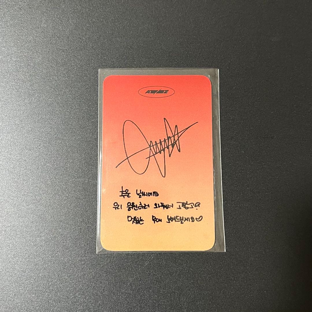 ATEEZ ジョンホ mbc 年末歌謡大祭典 サノク トレカ