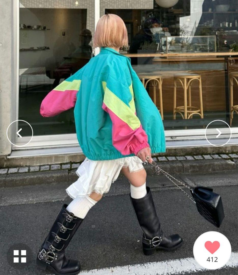 Alley Tokyo 配色切替ジャンパー