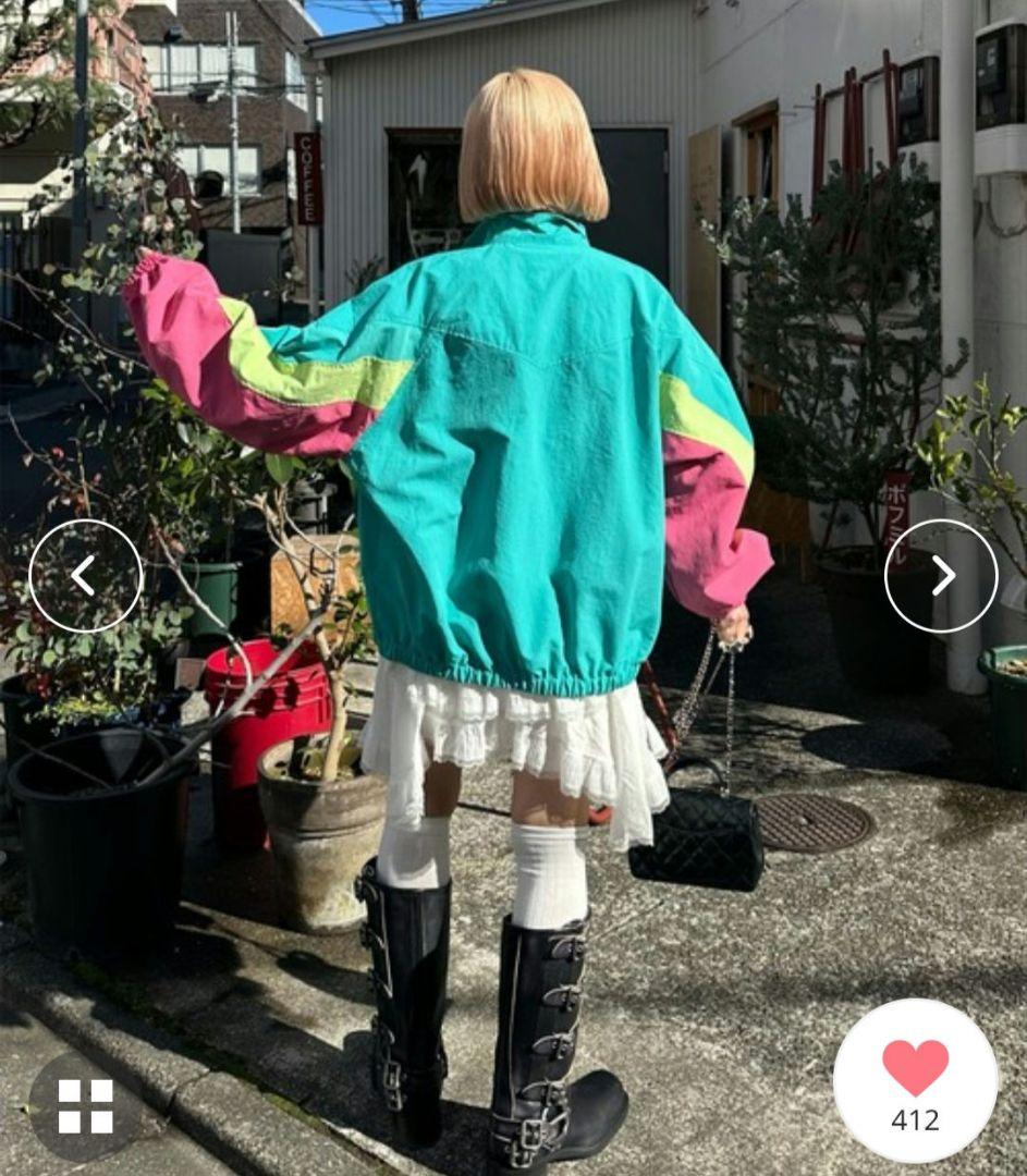 Alley Tokyo 配色切替ジャンパー