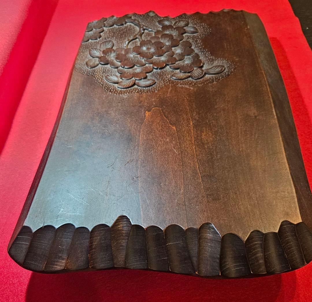 軽井沢彫り 花台 飾り台 大坂屋家具店