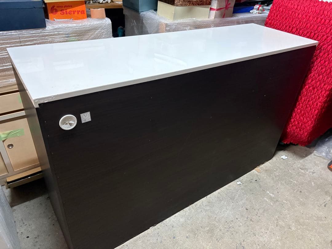 キッチンカウンター　中古品　木製　大型製品