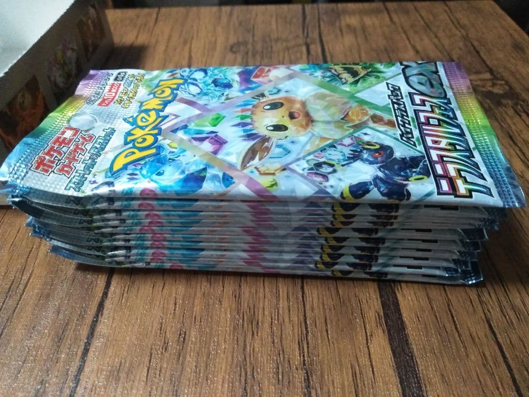 ポケモンカード　テラスタルフェスex 1BOX シュリンクなしペリペリなし