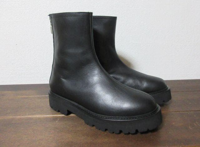 9 CAMINANDO カミナンド BACK ZIP BOOTS ブーツ
