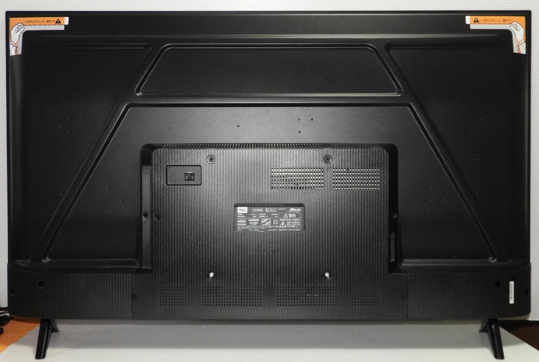 43型　4K　TCL　43P63J　2024年製　「Google TV」