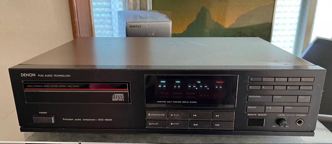 DENON　DCD-1800R　CDプレーヤ　通電確認済み　整備ベース本体