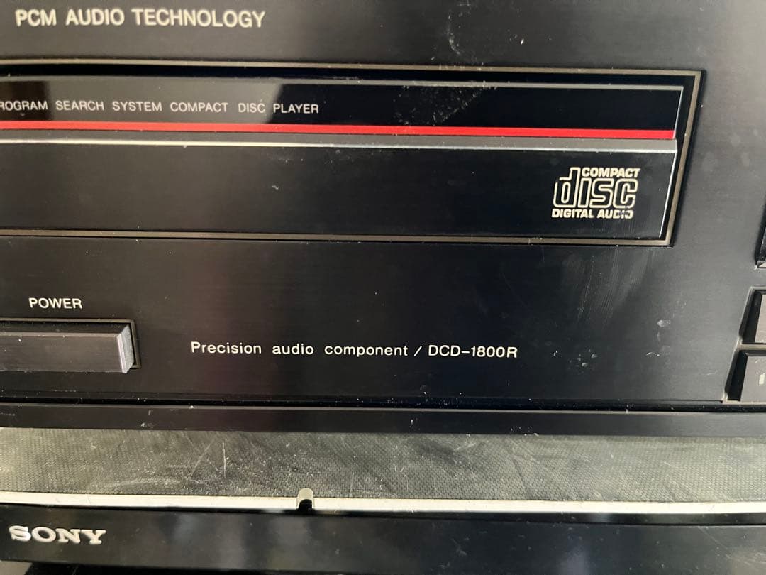 DENON　DCD-1800R　CDプレーヤ　通電確認済み　整備ベース本体