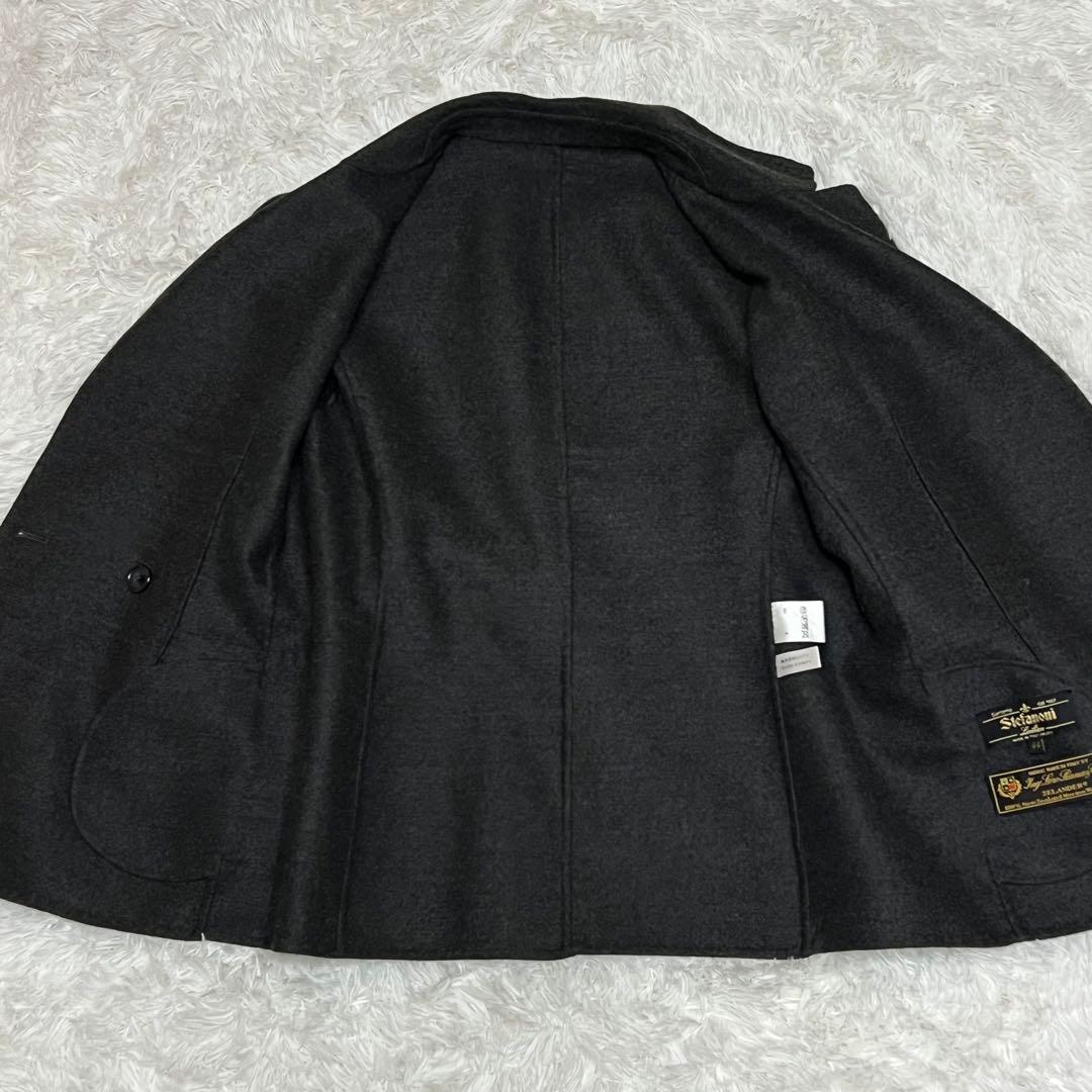 レリアン　ニット切替ジャケット　ロロピアーナ生地　STEFANONI