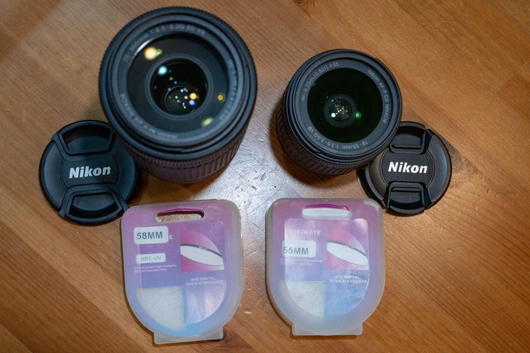 Nikon D5600 ダブルズームレンズキット レンズフィルター付