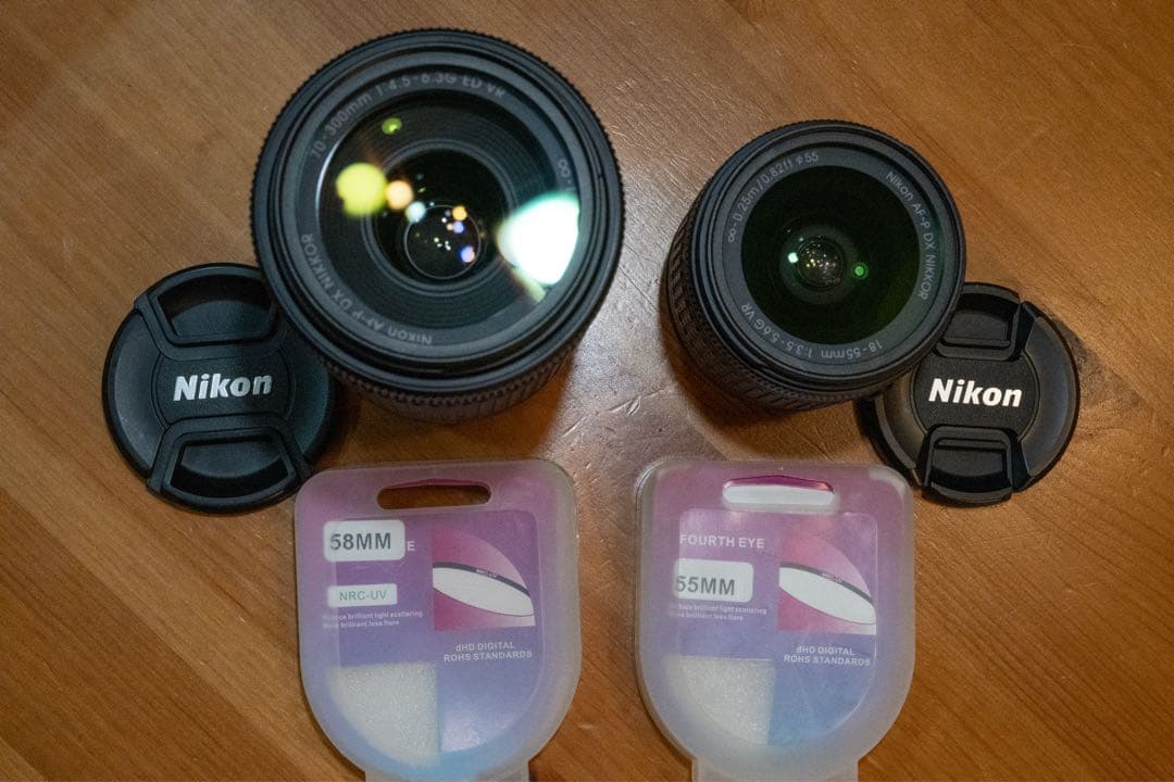 Nikon D5600 ダブルズームレンズキット レンズフィルター付