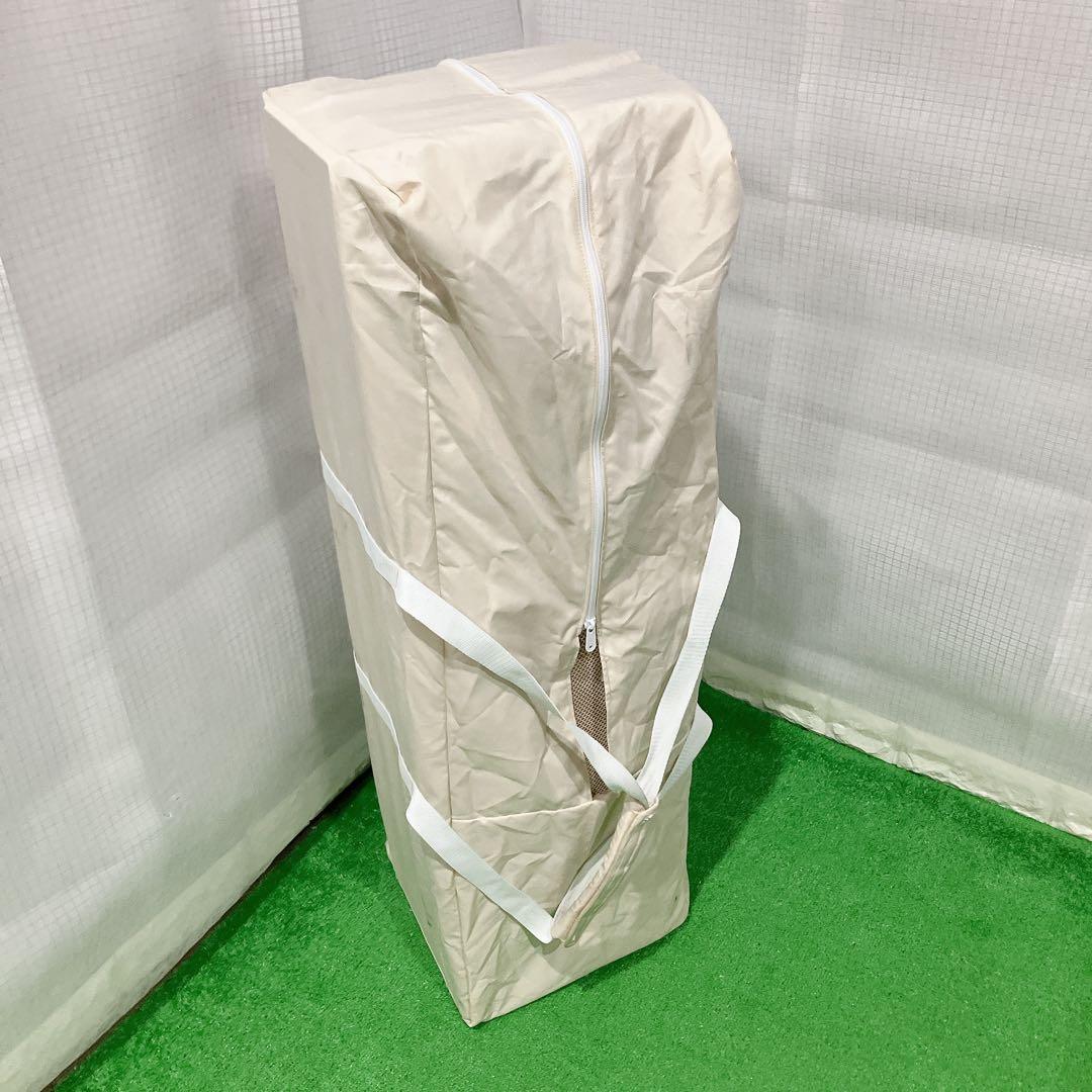 美品 Aprica ココネルエアープラス ベビーベッド ホワイト 洗えるマット