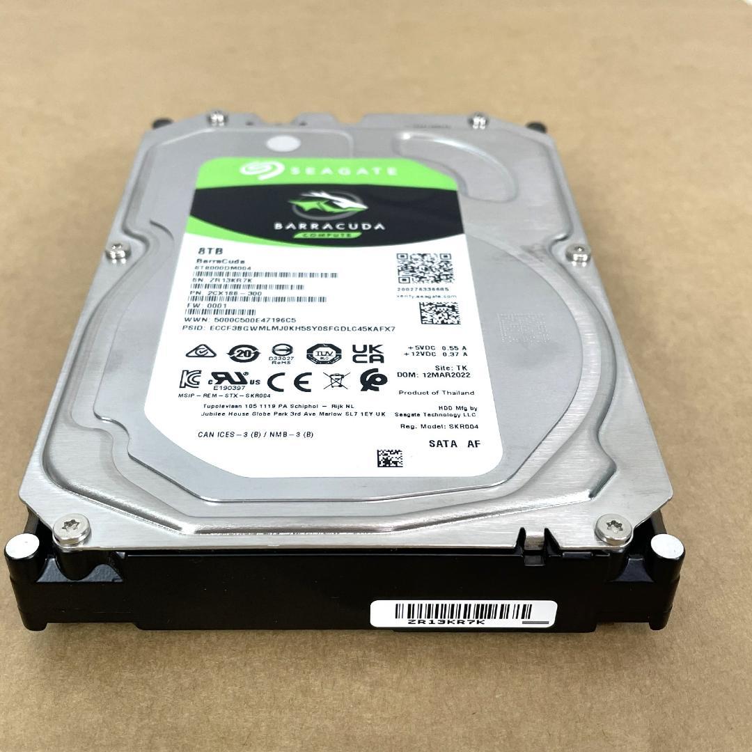 Seagate HDD 3.5インチ ST8000DM004 8TB a710