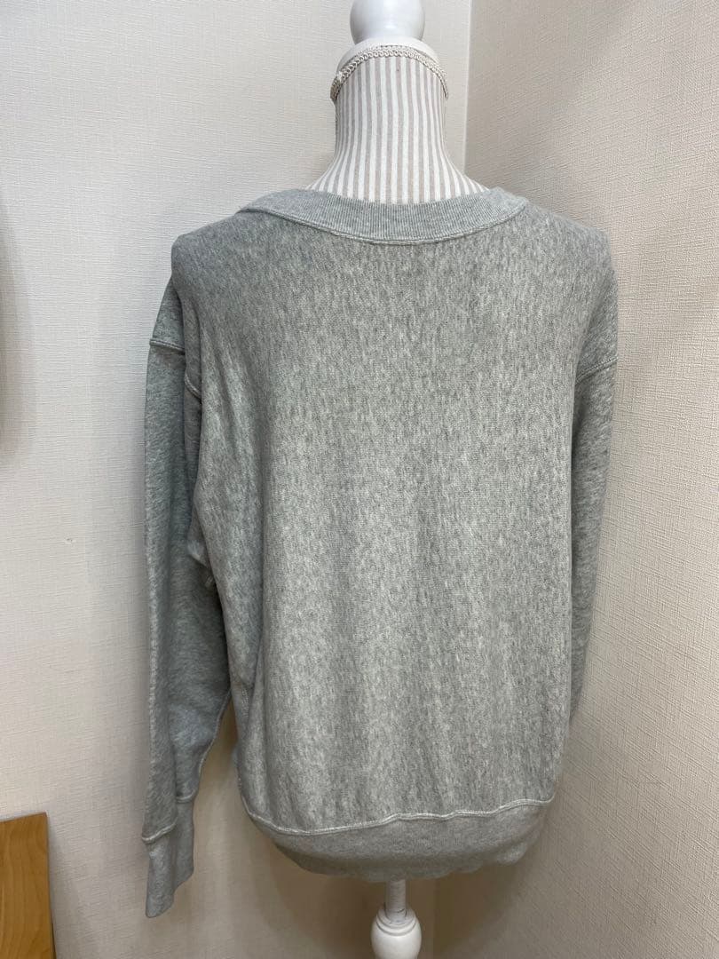 チャンピオン　リバースウィーブ　ディズニー　ミッキーマウス　スウェット　グレー